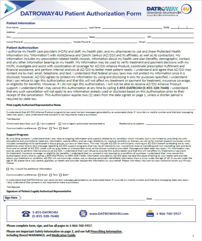 DATROWAY4U PA Form